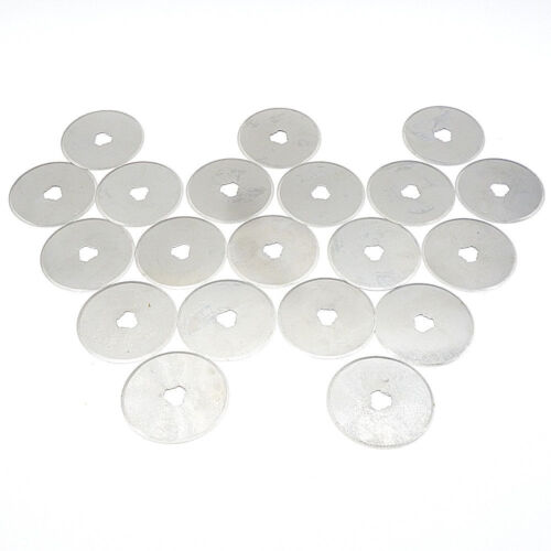 5//10//20Pc 45mm New Rotary Cutter Blades Refill Sewing Patchwork Fabric Cut Blade