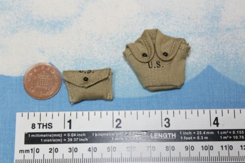 Details about  / DRAGON MODELS 1//6TH SCALE WW2 US ARMY Bottle cover /& Aid Pouch  CB40247