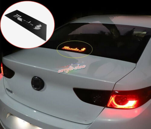For 2019 2020 2021 Mazda 3 Rear High Level Brake Light Projection Decorate Board
