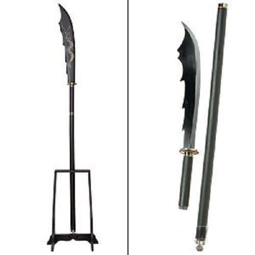 Naginata Japanese Samurai Sword Weapon with Scabbard Case