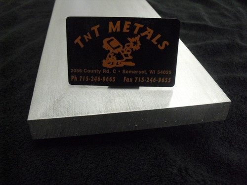 3//4/" Aluminum 6/" x 18/" Bar Sheet Plate 6061-T6 Mill Finish