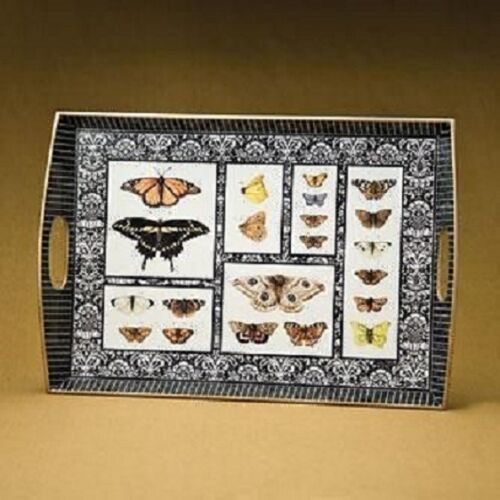 Marjolein Bastin Nature's Journey Butterfly Serving Tray NWT 16744 Butterflies 