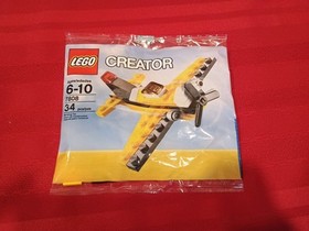 Lego Creator 7803 Red Jeep & 7808 Yellow Airplane NIP