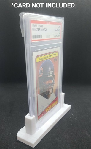3D Impreso sólo filamento blanco Pantalla De Tarjeta Graduada titular SHOWCASE * Professional Sports autenticador