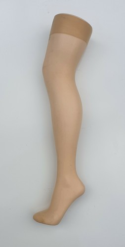 2 COPPIA 15 DENARI costruiti in Lycra Comfort Plain Top Calze Con Punta Aperta S//M M//L