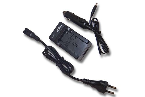 Kit de cargador de batería de red coche para SONY DSLR-A230Y DSLR-Alpha A330