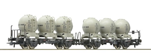 Doppeltragwageneinheit Roco H0 47373 Neuware III DB,Ep 3 Stück