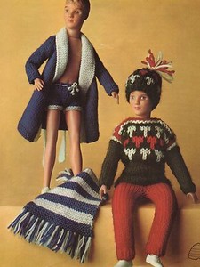 KNITTING PATTERN TO MAKE VINTAGE ACTION MAN PAUL KEN DOLLS CLOTHES eBay