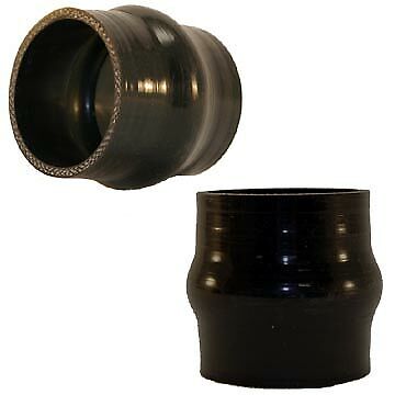 3.5/" 89mm Silicone hump hose coupler intake//intercooler piping black