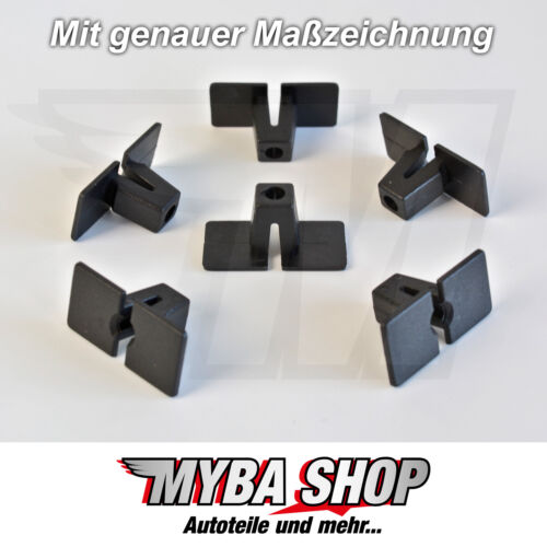 10x Seitenschweller Befestigung Clips Klammer für VW BMW1H0853947