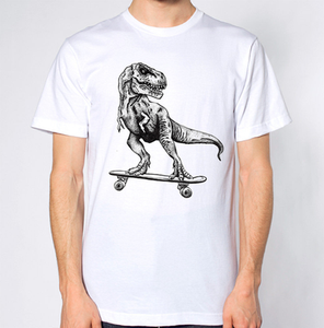 T Rex Skateboard nouveau T-Shirt