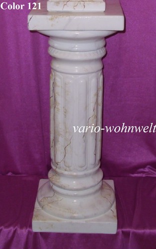 Säule Säulen Lampe Lampen Tischlampe 1016 6895 //Material Stuckgips *Aktion*