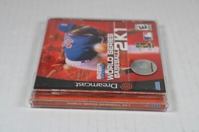 World Series Baseball 2K1 (Sega Dreamcast 2001) Sports Complete CIB w/Manual