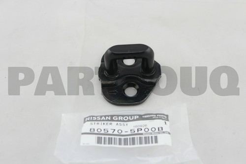 805705P00B Genuine Nissan STRIKER ASSY-FRONT DOOR LOCK 80570-5P00B