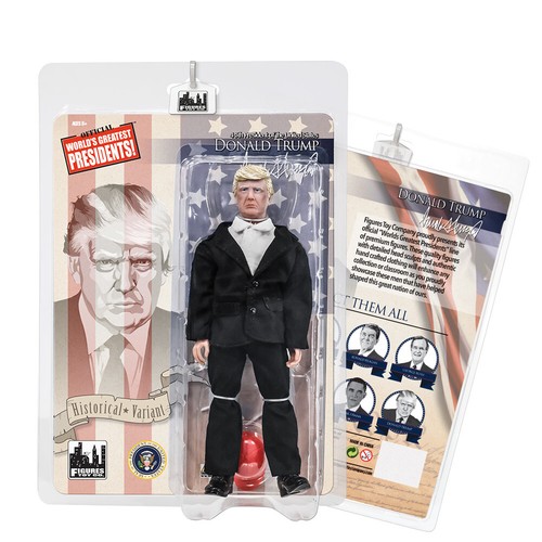 Black Suit Variant Donald Trump US Presidents 8 Inch Action Figures Series