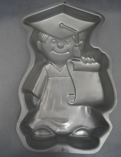 Proud Graduate with Insert /& Booklet Cake Pan from Wilton 1800