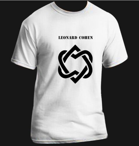 Leonard Cohen Unified Heart T-shirt NEW Music Band Black or White
