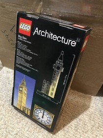 LEGO Architecture Big Ben Clock Tower 21013 London UK RETIRED NEW Fast Ship