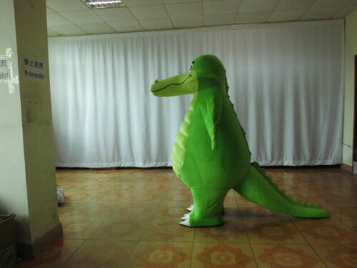 Halloween Crocodile Mascot Costume Suits Adult Cosplay Party Game Dress Outfits 