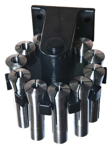DAYTON 5PZP0 Collet Set,12 Pcs,/"1//8/" to 3//4/" x 1//16/"