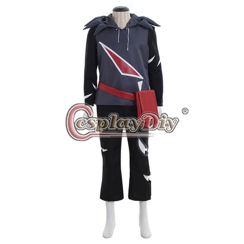 NEW Game Anime Pokemon Sun and Moon Gladion Cosplay Costume NN.4638