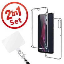 Full TPU Case Handy Hülle 360 Grad Voll Schutz Hülle Handy Tasche Cover Klar