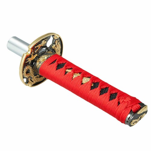 JDM Katana Samurai Sword Shift Knob Shifter 150mm W// Adapters Fits Most Cars