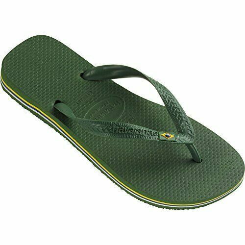 Havaianas Mens Brazil Logo Flip Flop Thong Beach Footwear Summer Sandals