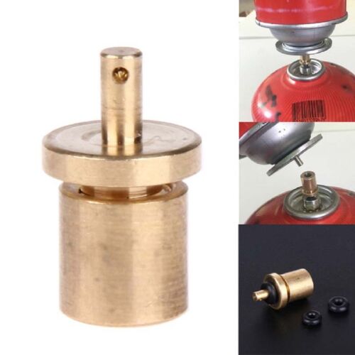 Details about   Camping Hiking Stove Gas Burner Gas Cylinder Tank Refill Adapter Utility Tool SG 
