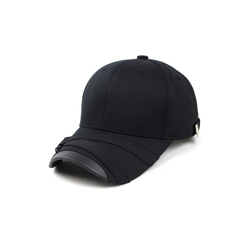 Unisex Mens Teamlife Cool Mesh Casual Baseball Cap Strapback Trucker Hats Black