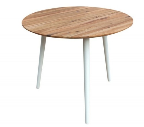 Solid Oak Round Coffee//Bedside Table