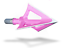 Details about  / 6//12Pcs Pink Fixed Blade Broadhead Hunting Bow 100 Grain Strong Sharp Arrowheads