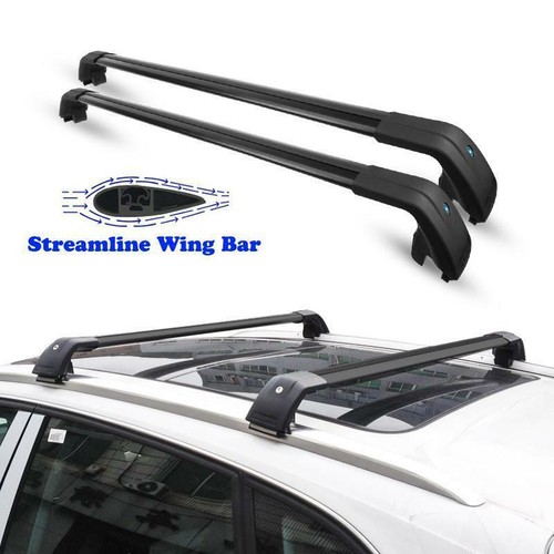 For VOLVO XC60 2013-2017 Roof Rail Rack Cross Bar Car Top Luggage Lockable US