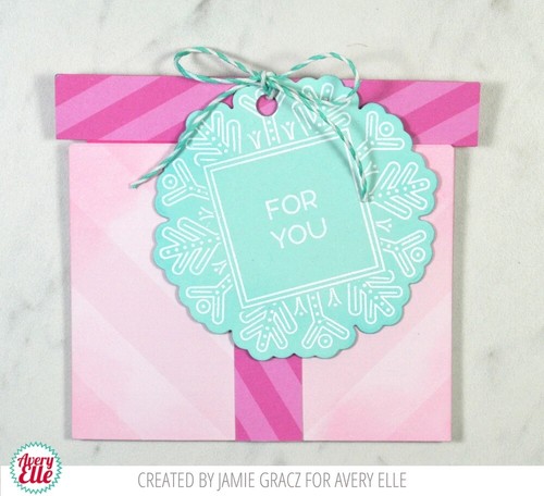 Avery Elle GIFT BOX CARD HOLDER Die Elle-ments D-07-15