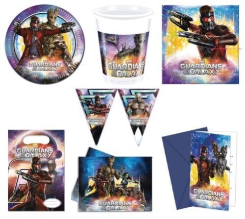 Marvel GUARDIANS OF THE GALAXY Birthday PARTY Tableware Supplies Decorations 