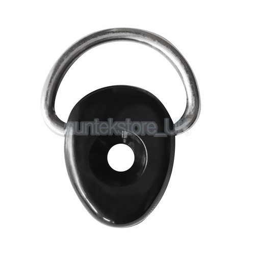 4pcs Kayak Deck Fitting D Ring Loop for Deck Rigging Bungee Rescue Deck Line