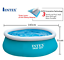 6ft x 20in INTEX Easy Set Inflatable Round Swimming Pool Above Ground FREE SHIP 