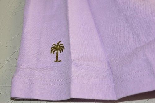 NEW Lilly Pulitzer Kids ZOEY Knit TOP T Shirt Iced Lilac Purple Short Sleeve XL
