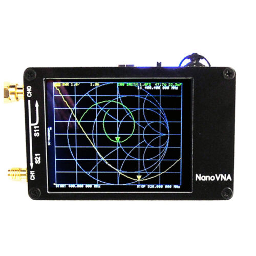 Analizador de antena de red nanovna 50KHz-900MHz VNA Hf Vhf Uhf Uv Profesional
