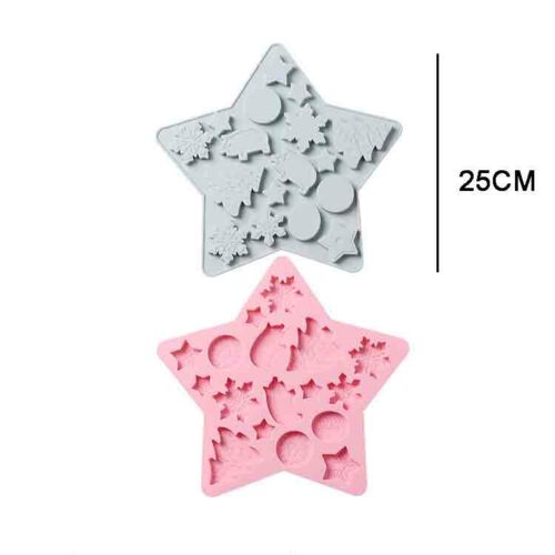 Silicone Ice Cube Soap Mold Cake Jelly Cookies Chocolate Baking Decor Mould Tray 