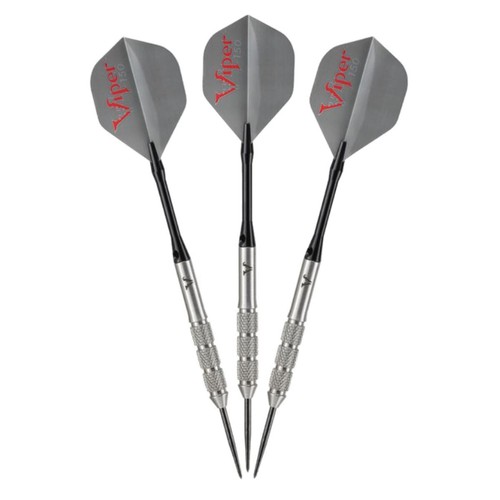 24 Grams Dartboard Game Accessory Viper V-Factor Tungsten Steel Tip Darts