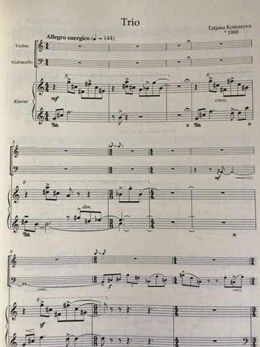 Tatiana Komarova-TRIO-per violino violoncello e pianoforte