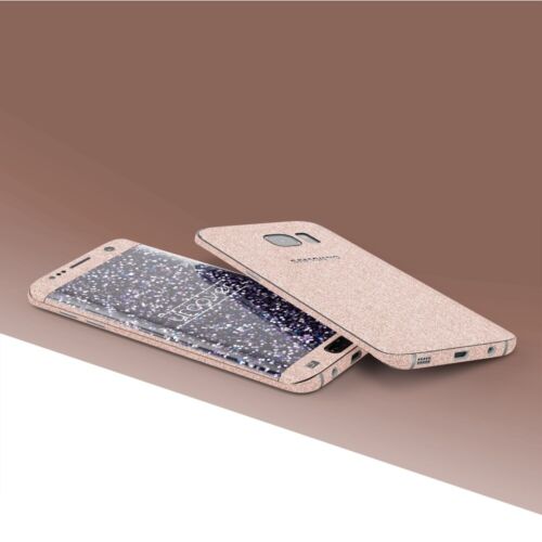 Samsung Galaxy s7 Edge brillo lámina diamond design celular pegatinas protección Bling 
