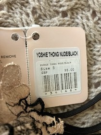 Agent Provocateur Yoshie Thong AP5 - XL - Approx UK 12 - 14 BNWT