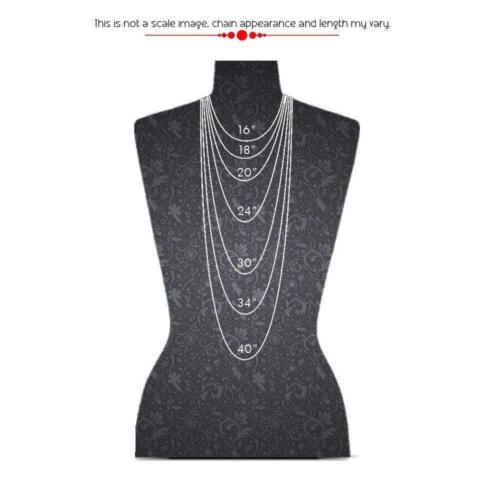 Sterling Silver 1.5mm Italian Long Link Curb Chain Necklace NICKEL FREE