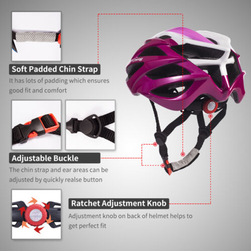Adult Bicycle Helmet MTB Mountain Road Bike Cycling Safety Protective 