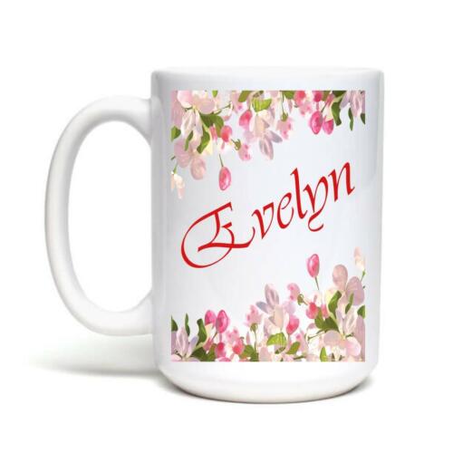 Personalized Coffee Mug With Flowers A Perfect Gift For Your Friends Or Family 