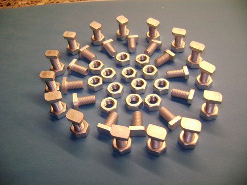 Z Clips 10 ALUMINIUM SERRE COUPÉE TÊTE 12 mm boulons et écrous voir aussi W