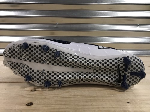 698833-411 Nike Vapor Untouchable Football Cleats White Navy Blue #CUL8R SZ