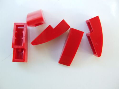 5 x Lego brique rouge avec nœud 1/3-4251162 pièces et morceaux 